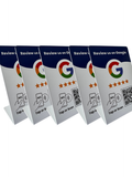 5x Google Review Staander